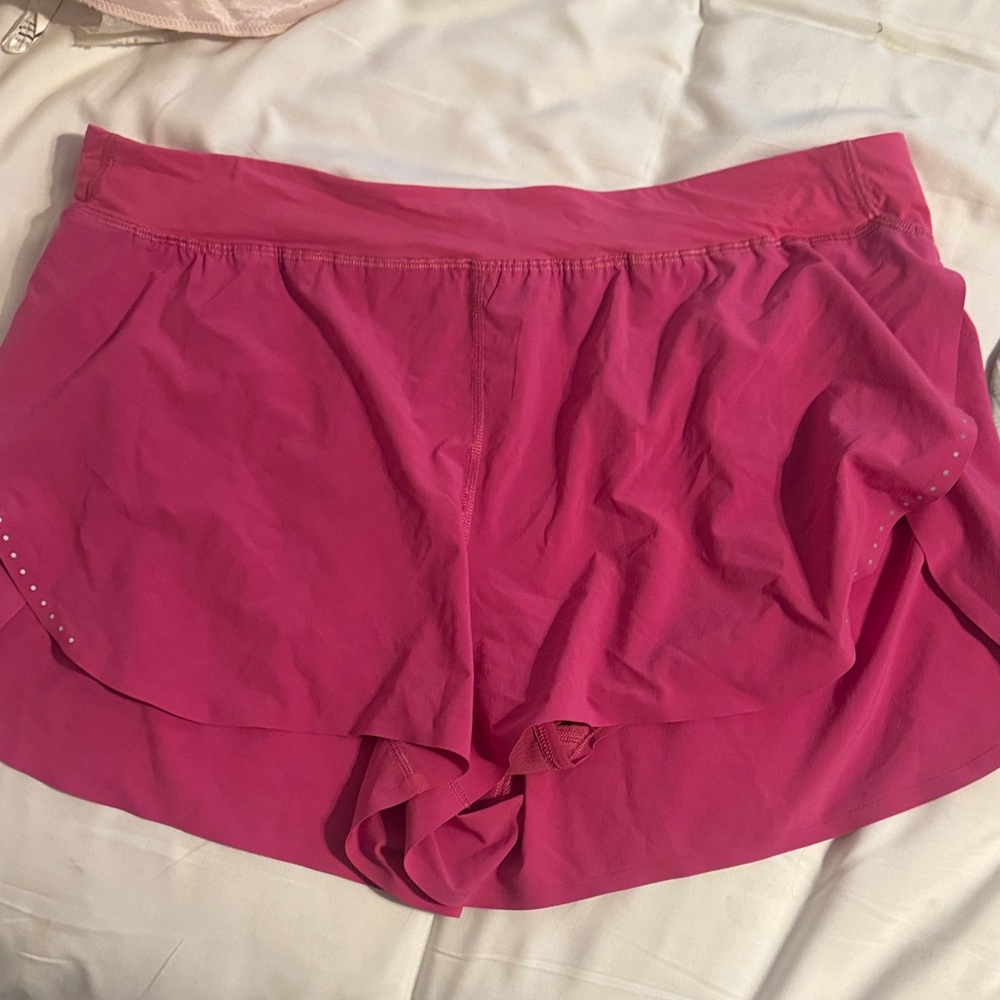 Lululemon Athletica Fuchsia Running Shorts